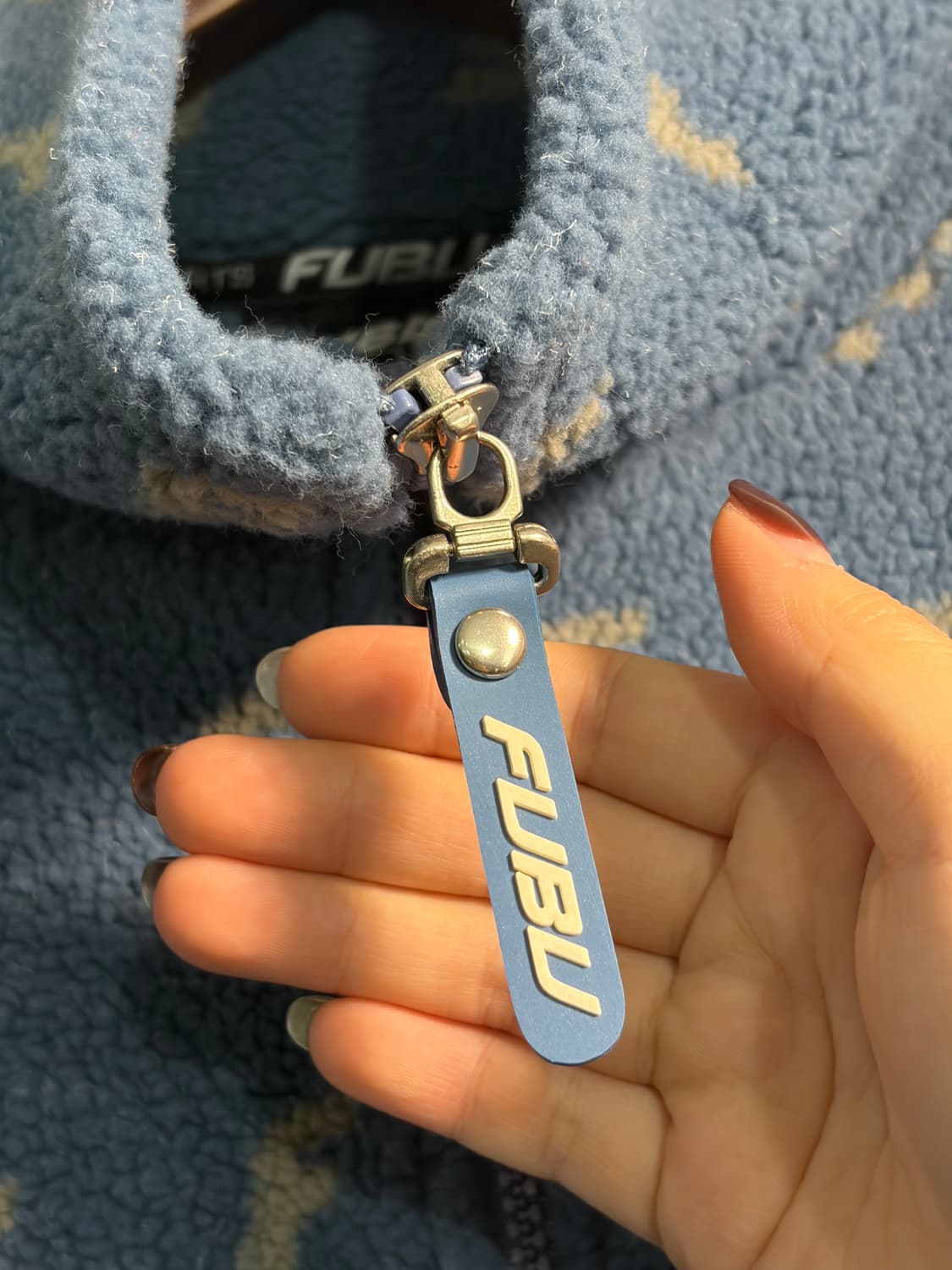 FUBU 후부 노르딕 패턴 플리스 후리스 105 상품이미지6