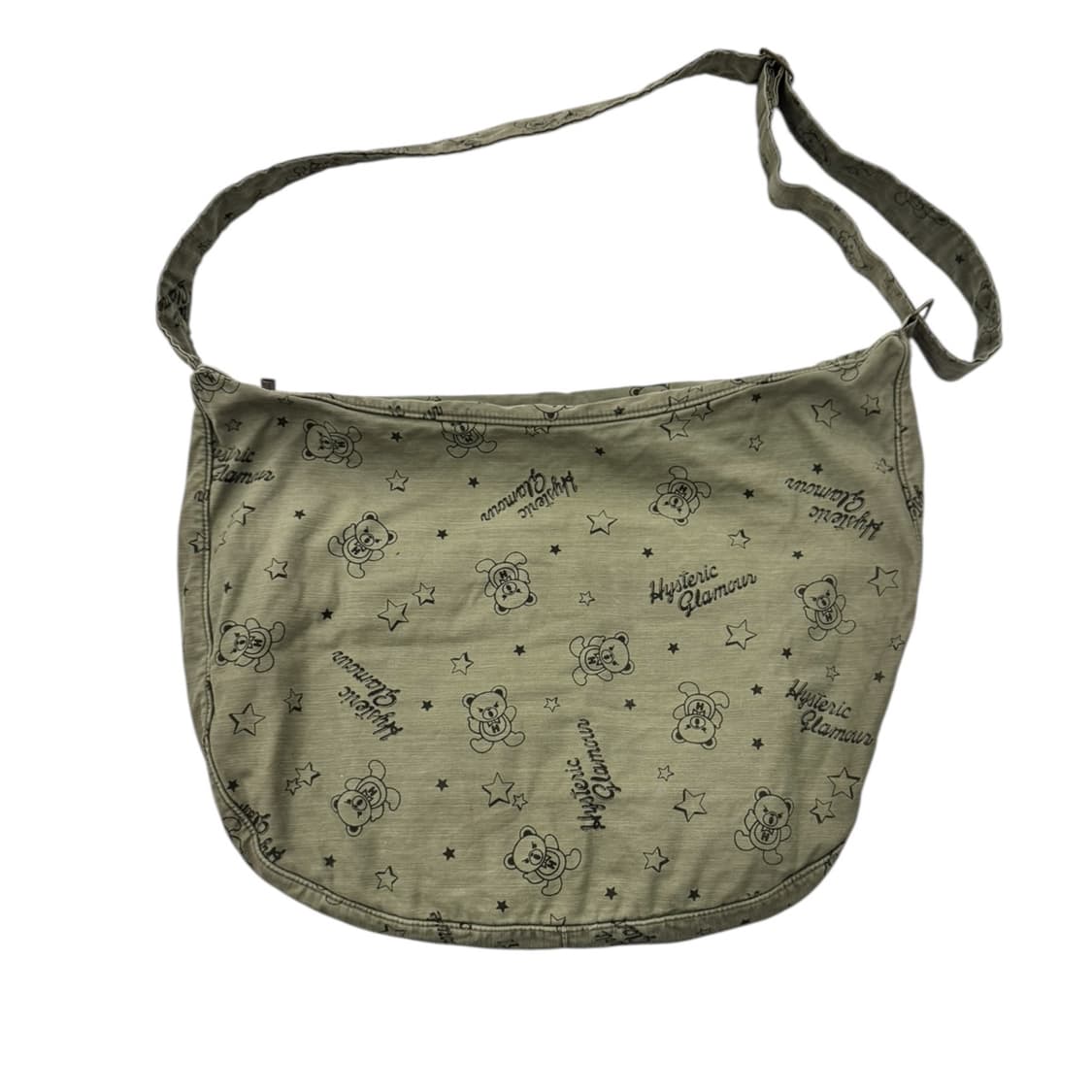 히스테릭글래머 퍽베어 숄더백 카키 상품이미지3