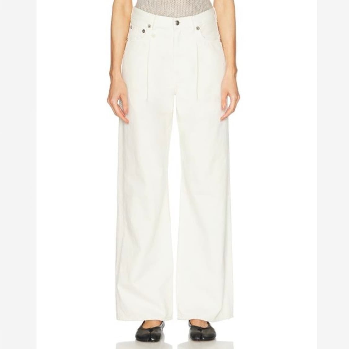 R13 데이먼 팬츠 아이보리 26 상품이미지3