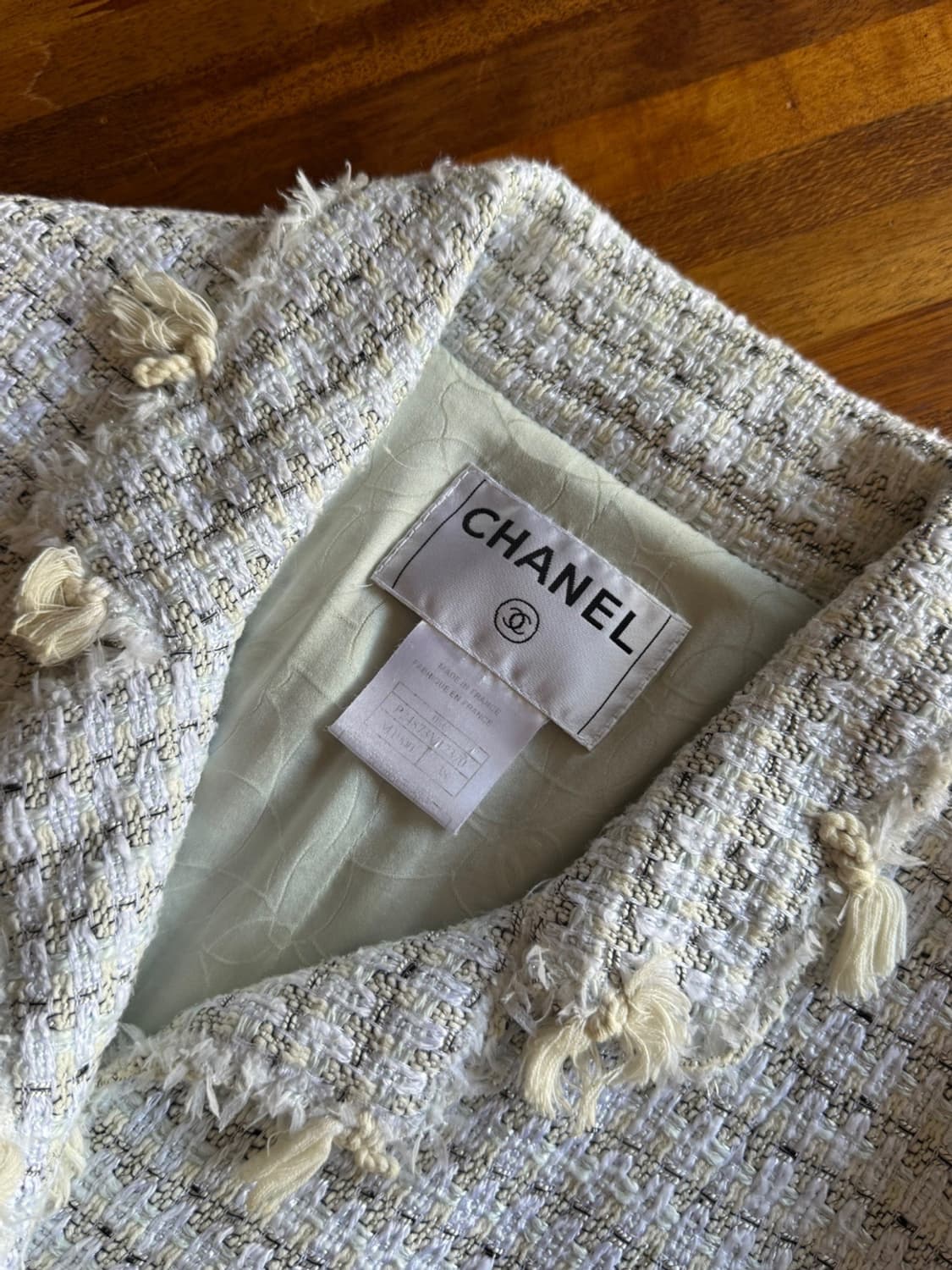 CHANEL 트위드 자켓 55~66 상품이미지3