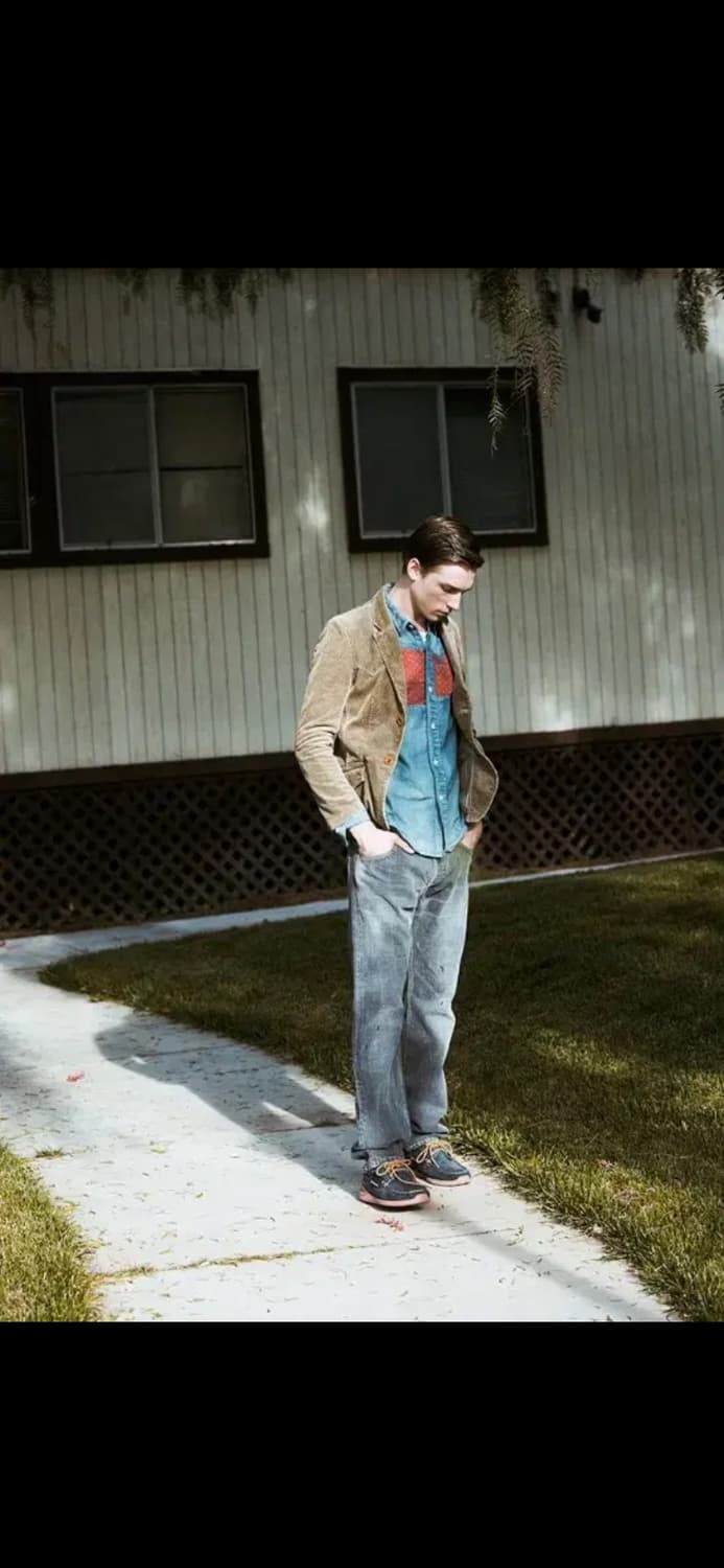 VISVIM 비즈빔 네이비 아메리카나덱 포크 슈즈 9 상품이미지10