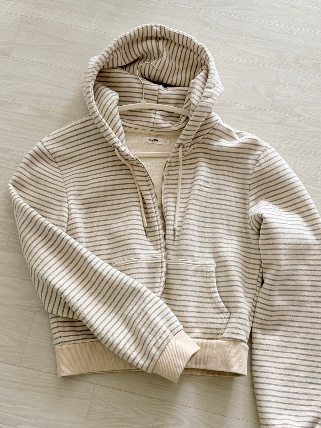 글로니 G CROP ZIP UP 후드집업 상품이미지1