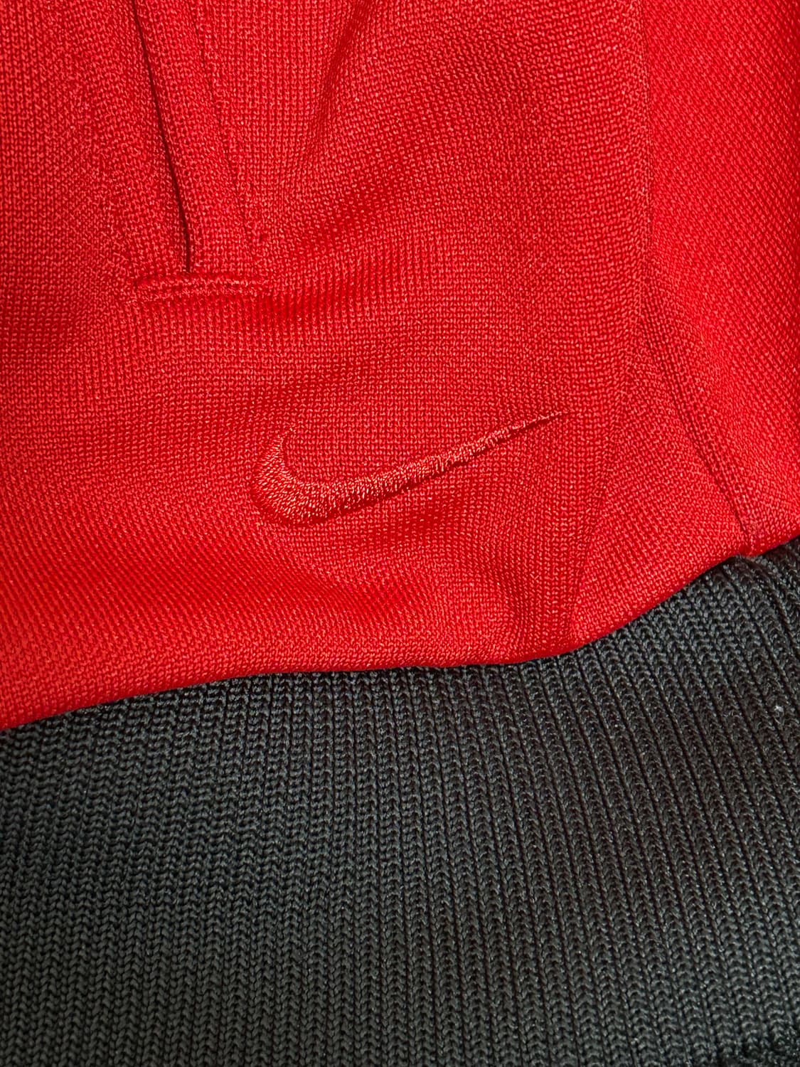 00s 나이키 맨체스터 유나이티드 레드 블랙 트랙탑 져지 상품이미지4