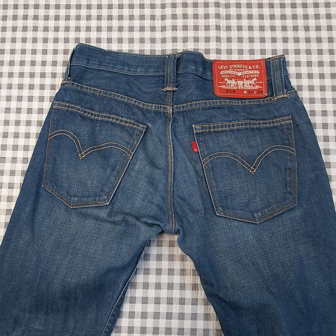 리바이스 504 데님 청바지 남자30 상품이미지5