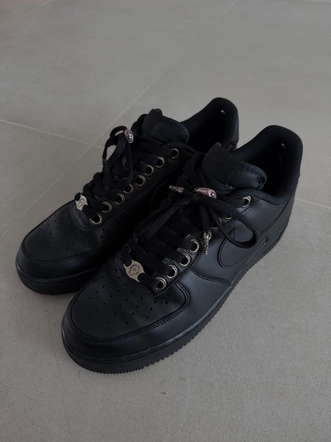 [유일매물] 크롬하츠 에어포스1 블랙 43 상품이미지1