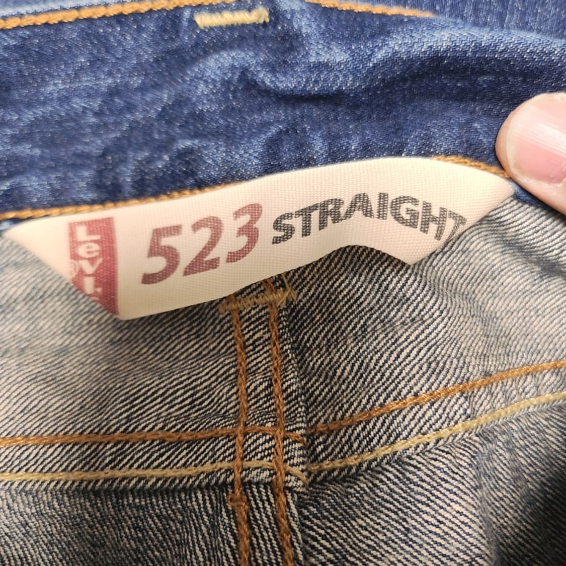 [30] 리바이스 523 와이드핏 청바지 데님팬츠 상품이미지5