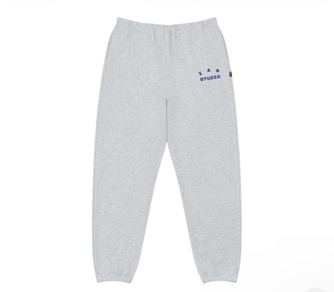 아이앱 스튜디오 트레이닝 팬츠 라이트 그레이 XL 상품이미지1