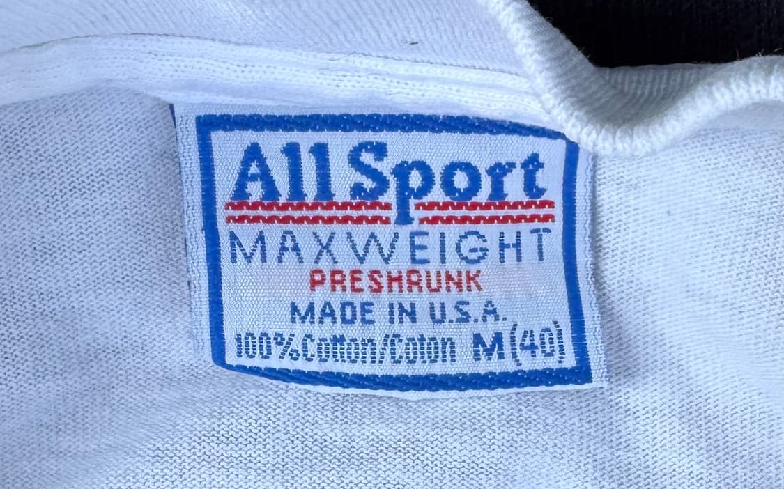 90s made in usa 싱글스티치 반팔 M 787 상품이미지3