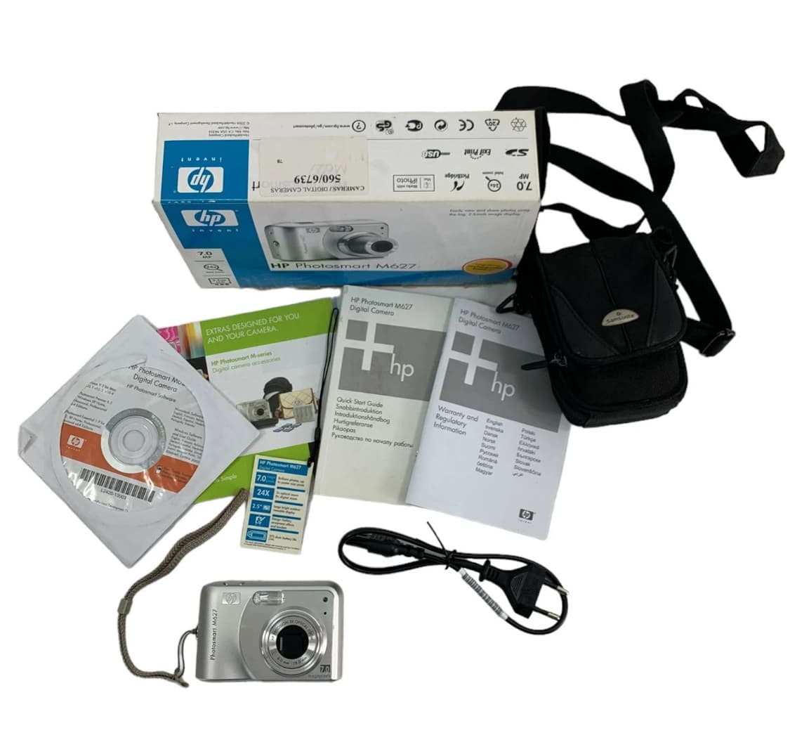 HP 포토스마트 M627 디지털카메라 풀박스 (레트로 디카 / 정상작동) 상품이미지1