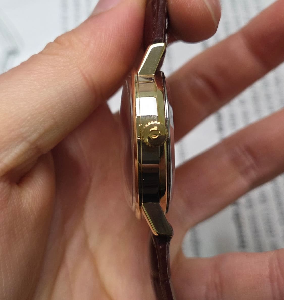 빈티지 오메가 씨마스터 데이데이트 올금장 샴골판 오토매틱 상품이미지7