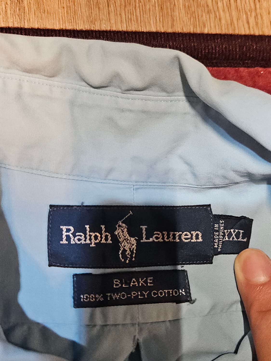 PoloRalph Lauren Solid Shirt  Light Blue 상품이미지6