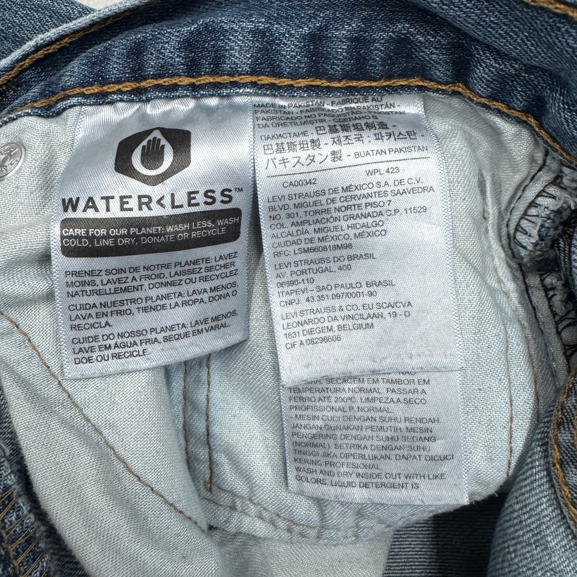 리바이스 559 새깅 워싱 스케이터 데님팬츠 상품이미지8