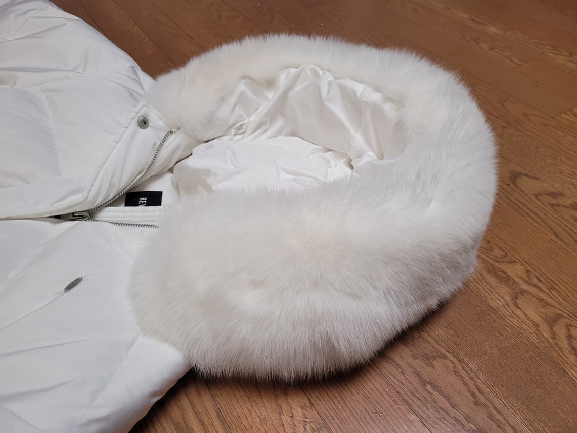 레브시티 로고 폭스 패딩  상품이미지4