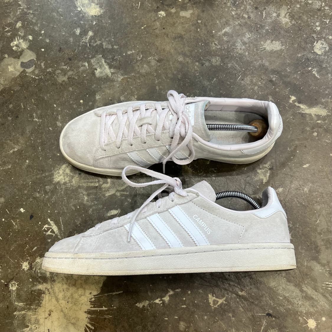 265) 아디다스 캠퍼스 스웨이드 스니커즈 운동화 신발 상품이미지4