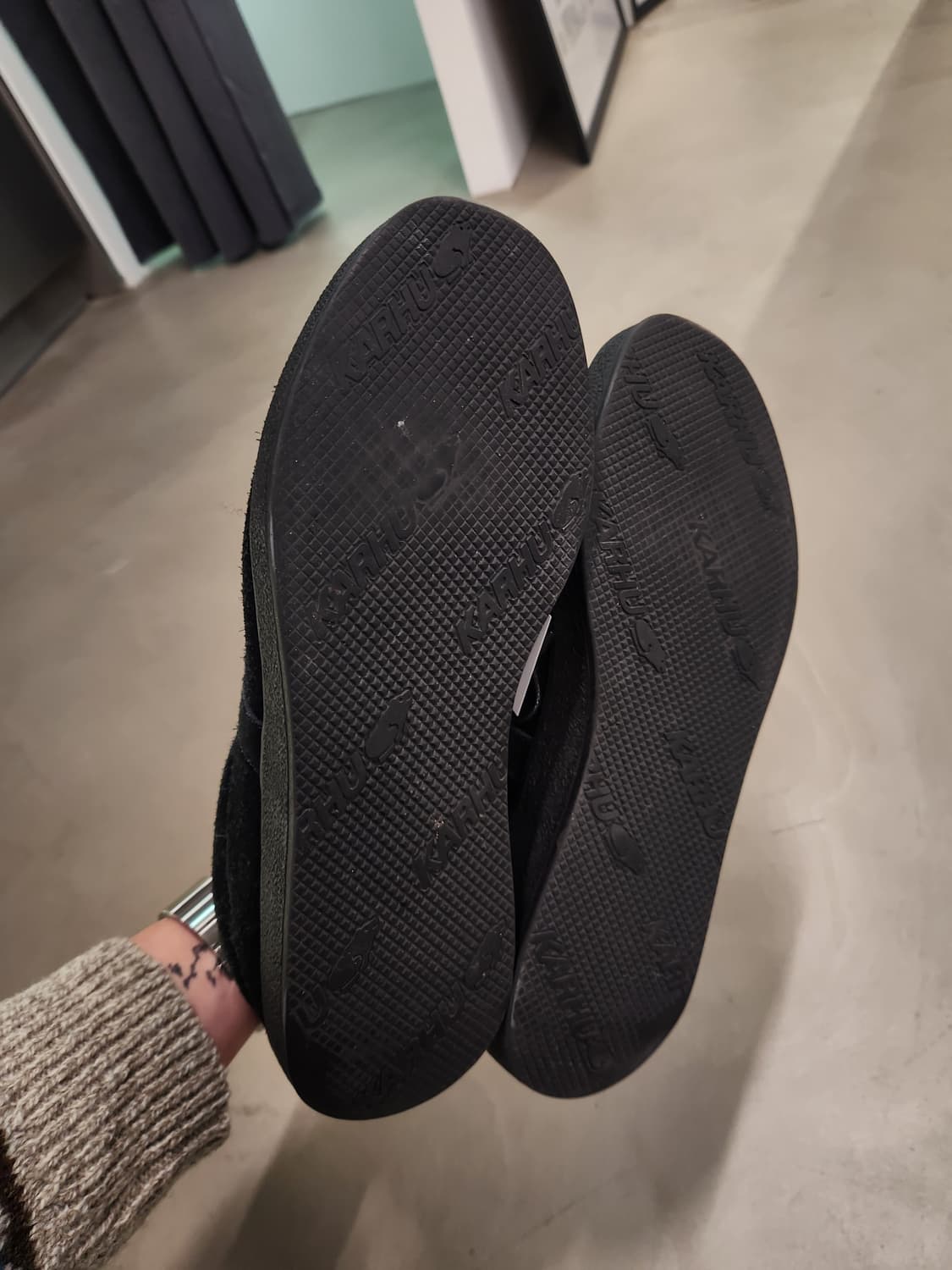 KARHU trampas 블랙 스니커즈 상품이미지8