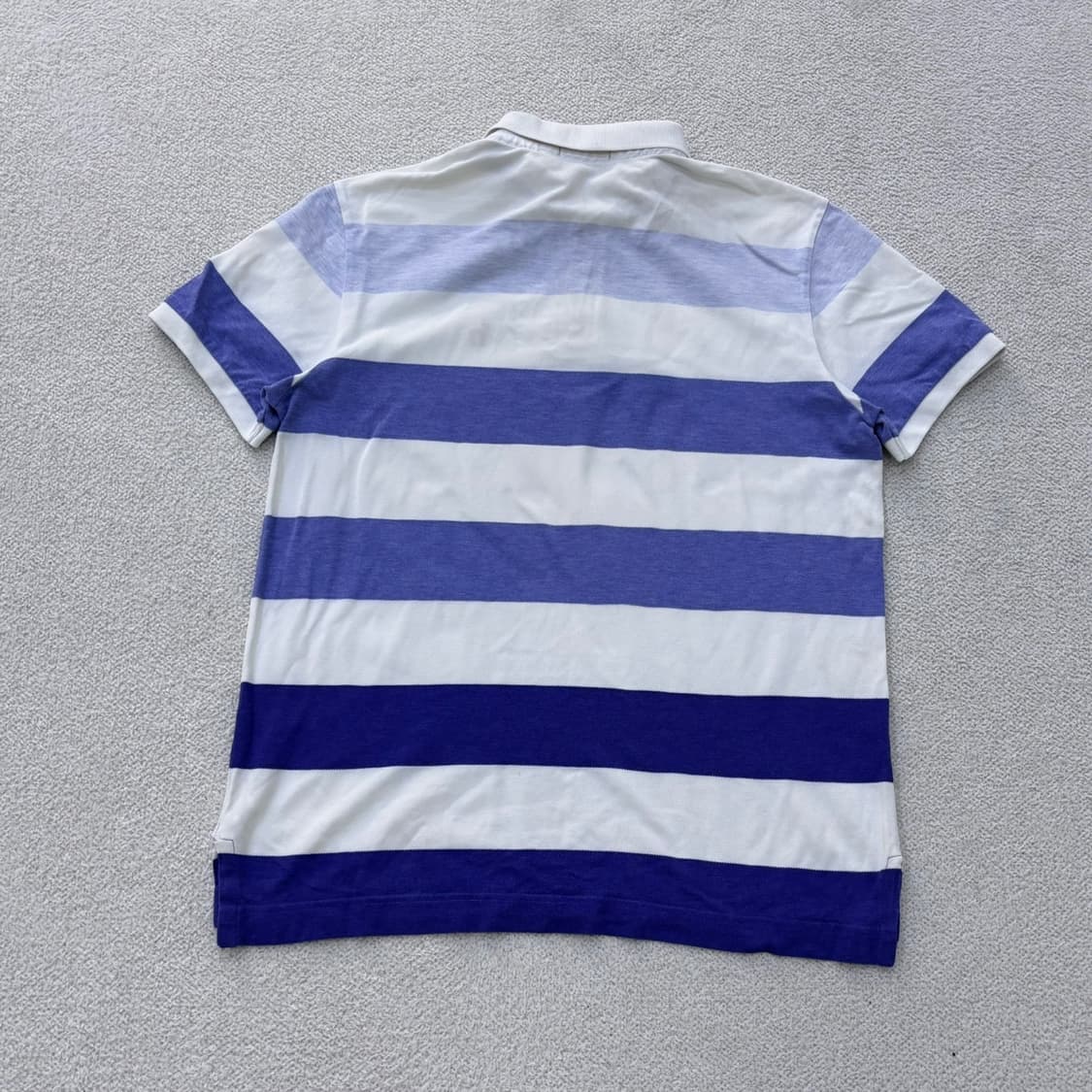 110 헤지스 남성 스트라이프 반팔 0416E 상품이미지2