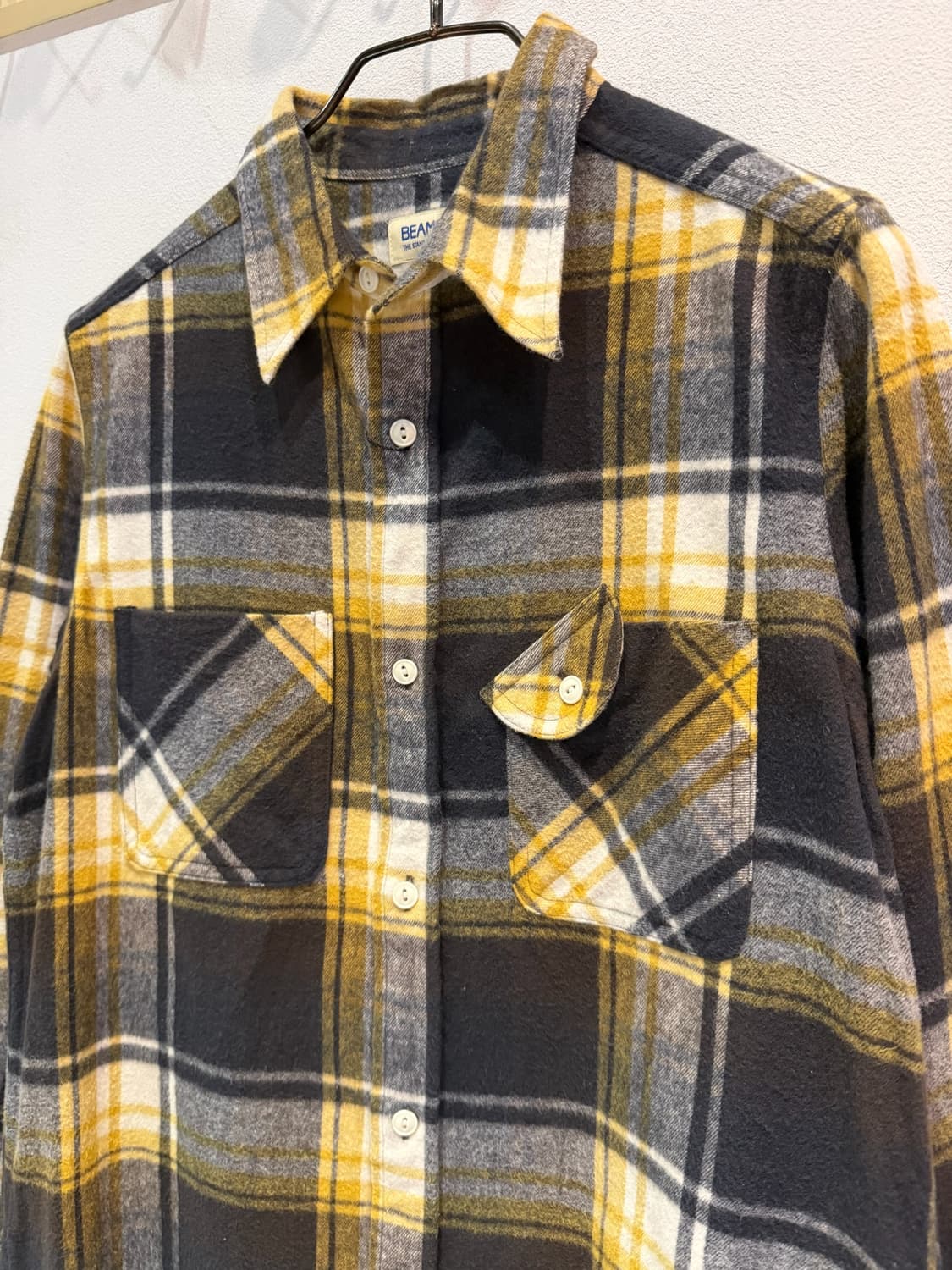 BEAMS BOY 빔즈 보이 체크셔츠 (Made In Japan) 상품이미지3