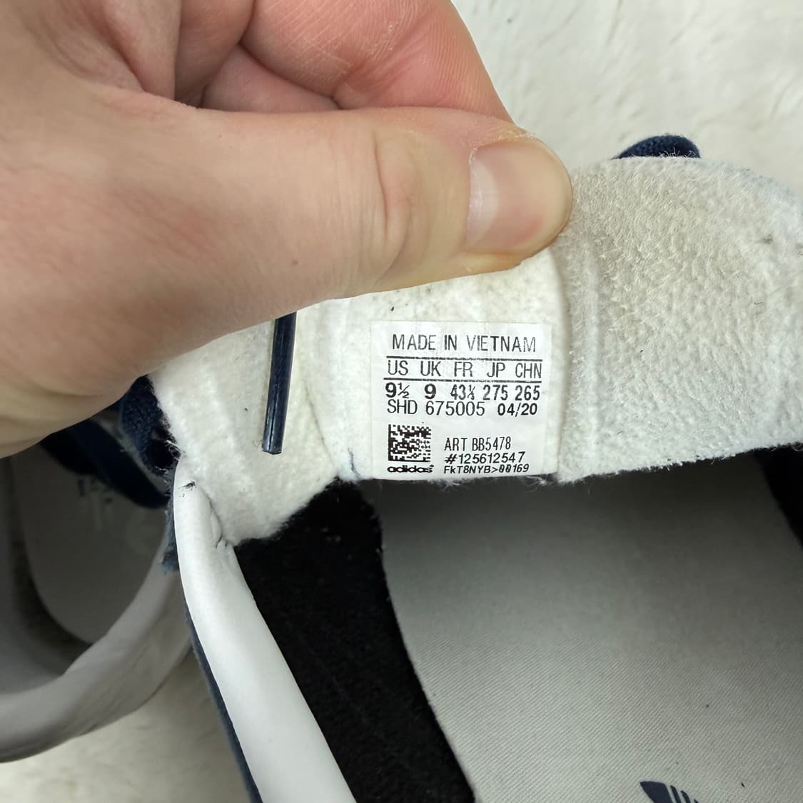 (265) 아디다스 가젤 네이비 상품이미지6