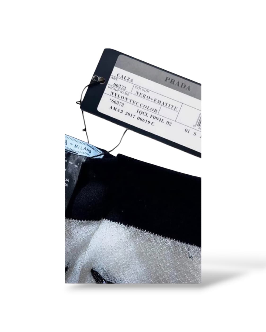 프라다 런웨이 로고 시어 니삭스 상품이미지2