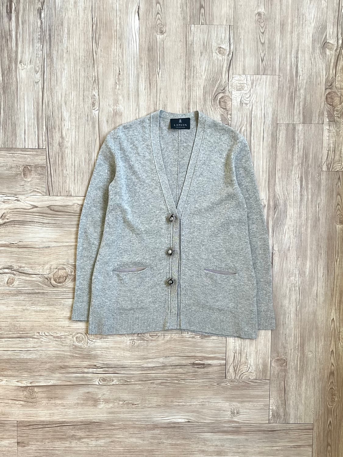 LANVIN 캐시미어 아이언볼 가디건 상품이미지1