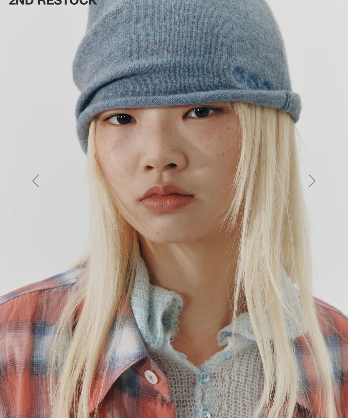 999휴머니티 롤 비니 인디블루 상품이미지1