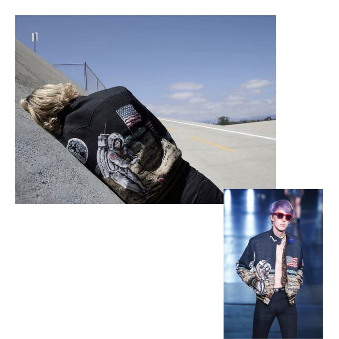 생로랑 SS16 서프 문랜딩 자켓 상품이미지2