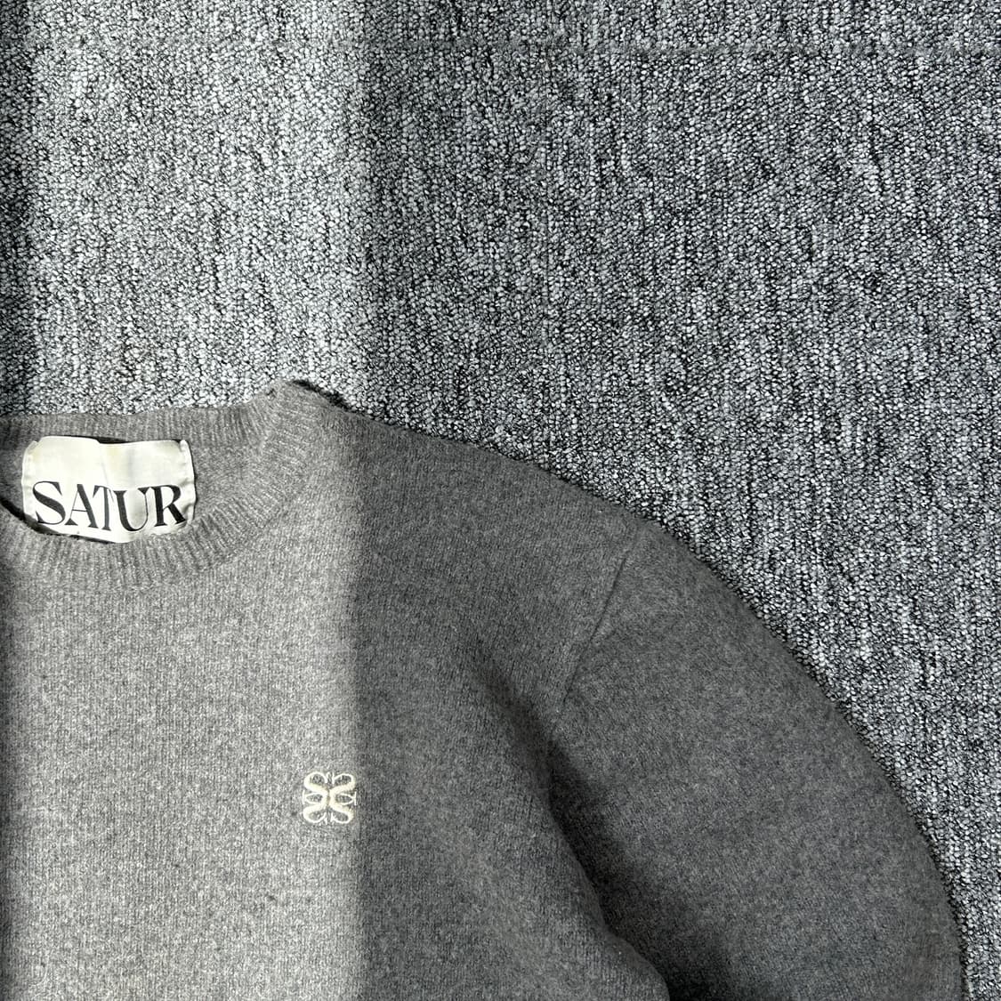 세터 더블린 언발란스 캐시미어 블랜드 니트 상품이미지2