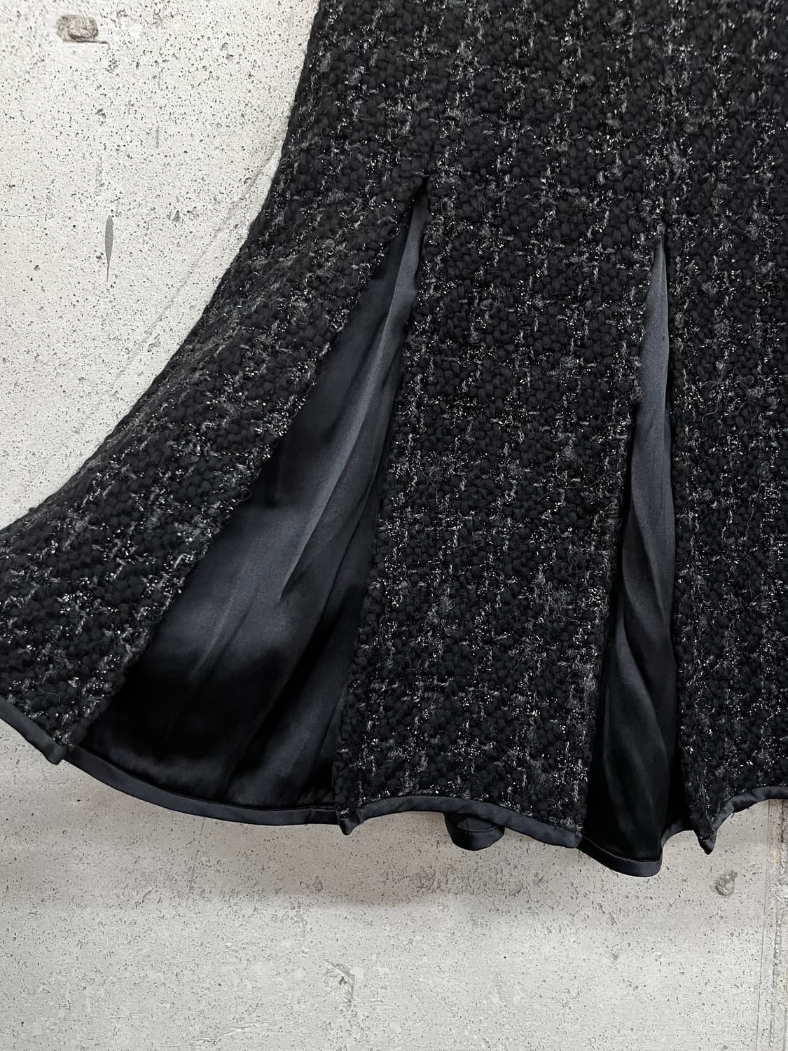 00s BLUMARINE 블루마린 트위드 실크 스커트 상품이미지6