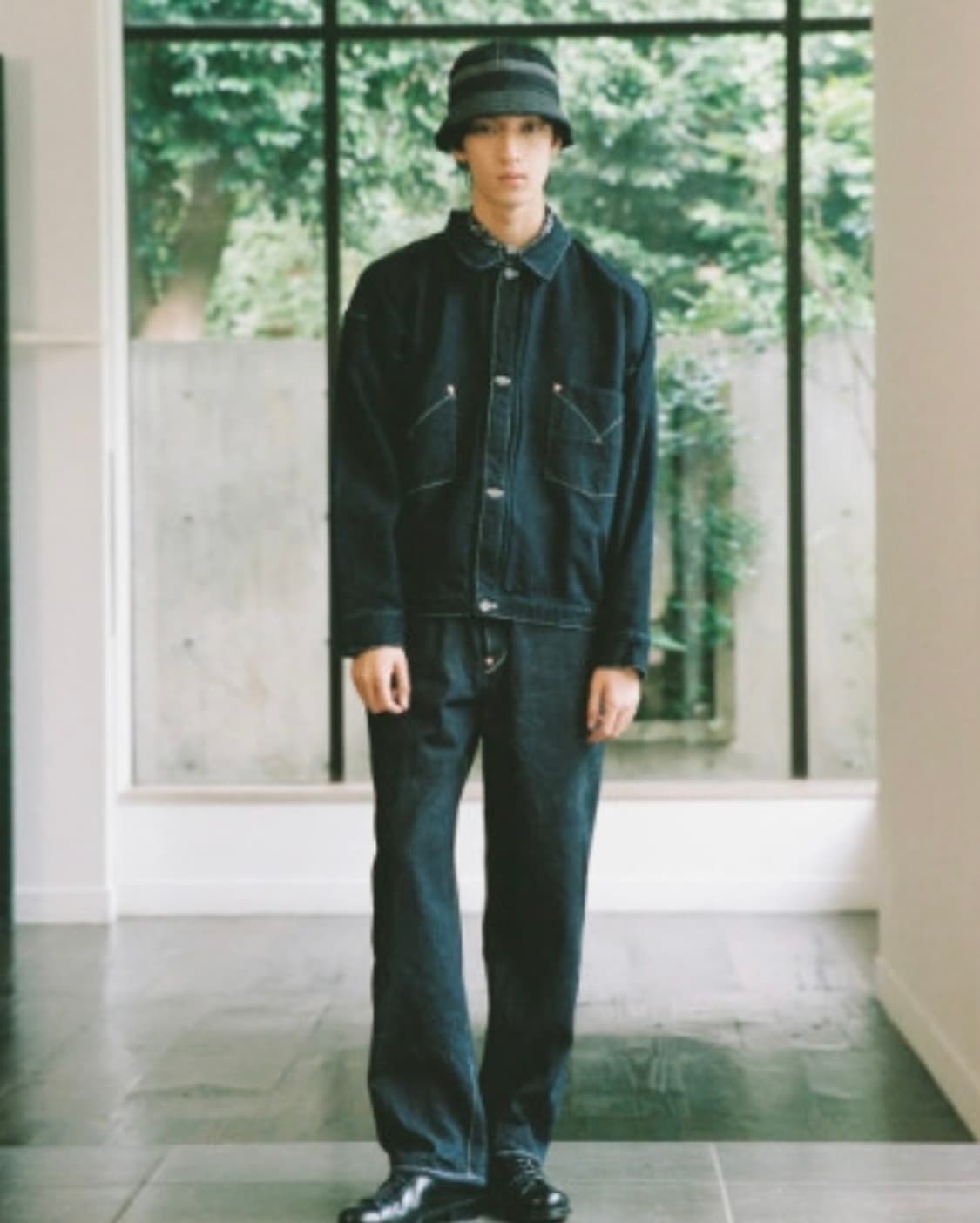 [L]택보유 나이스네스niceness matlock 햄프 데님햇 버킷햇 상품이미지6