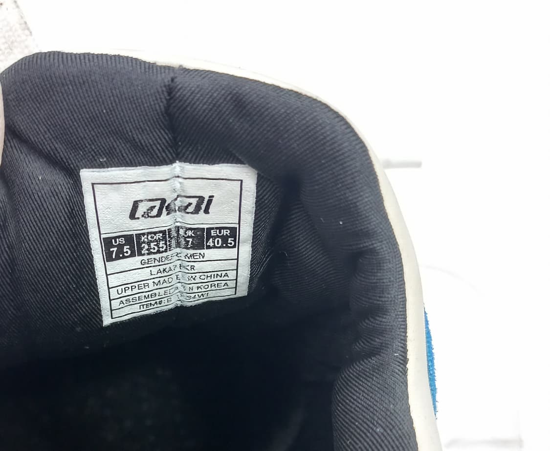 라카이 XLK 운동화 255mm 화이트/레드/블루 상품이미지3