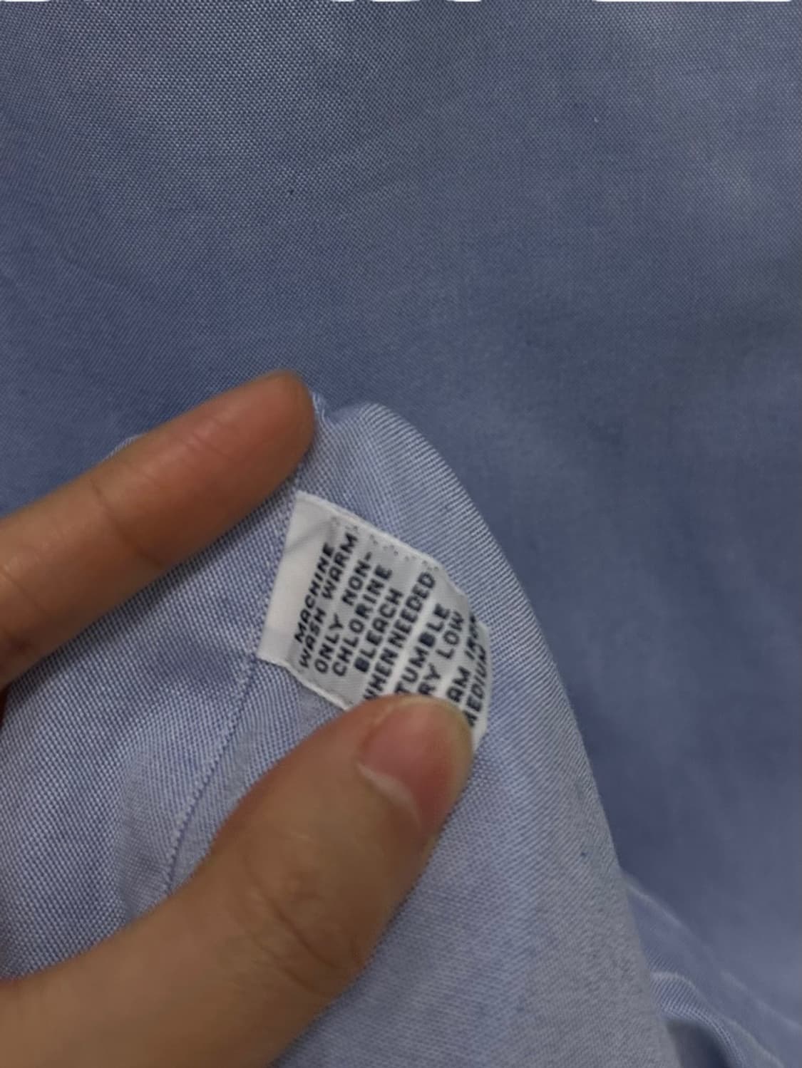 00s 폴로 야머스 소라색 셔츠 (2XL) 상품이미지9