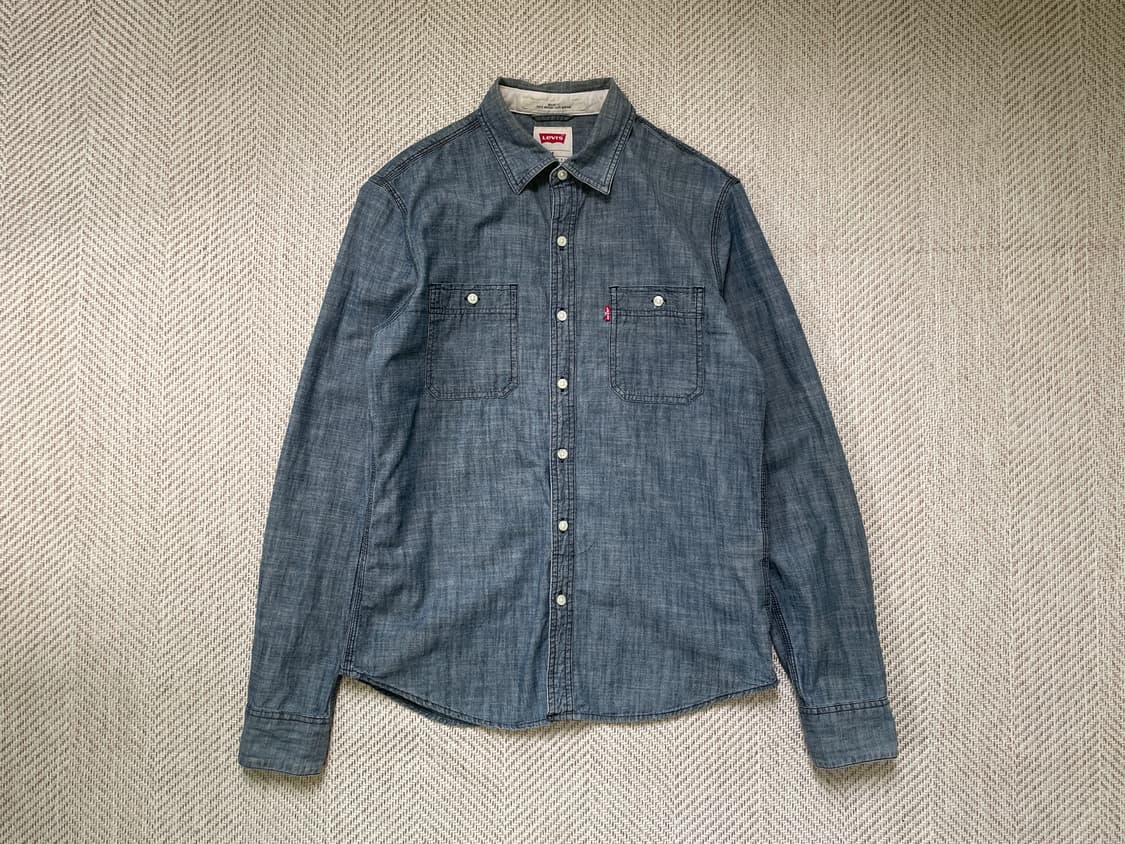 리바이스 샴브레이 데님셔츠 J04344 상품이미지1