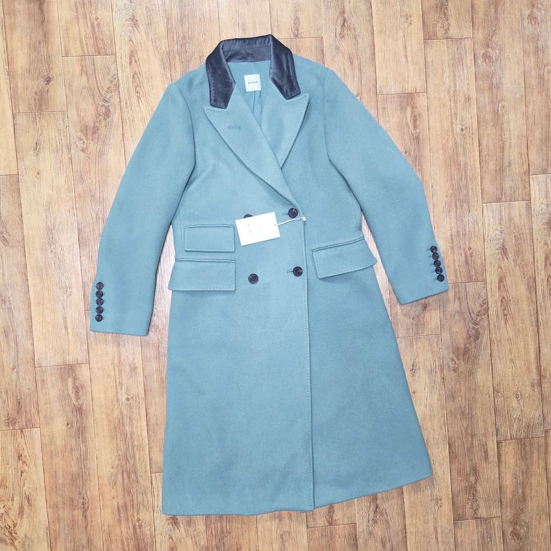 블루민(BLUEMIN) 캐시울 매니쉬 코트 55-66 새상품 상품이미지4