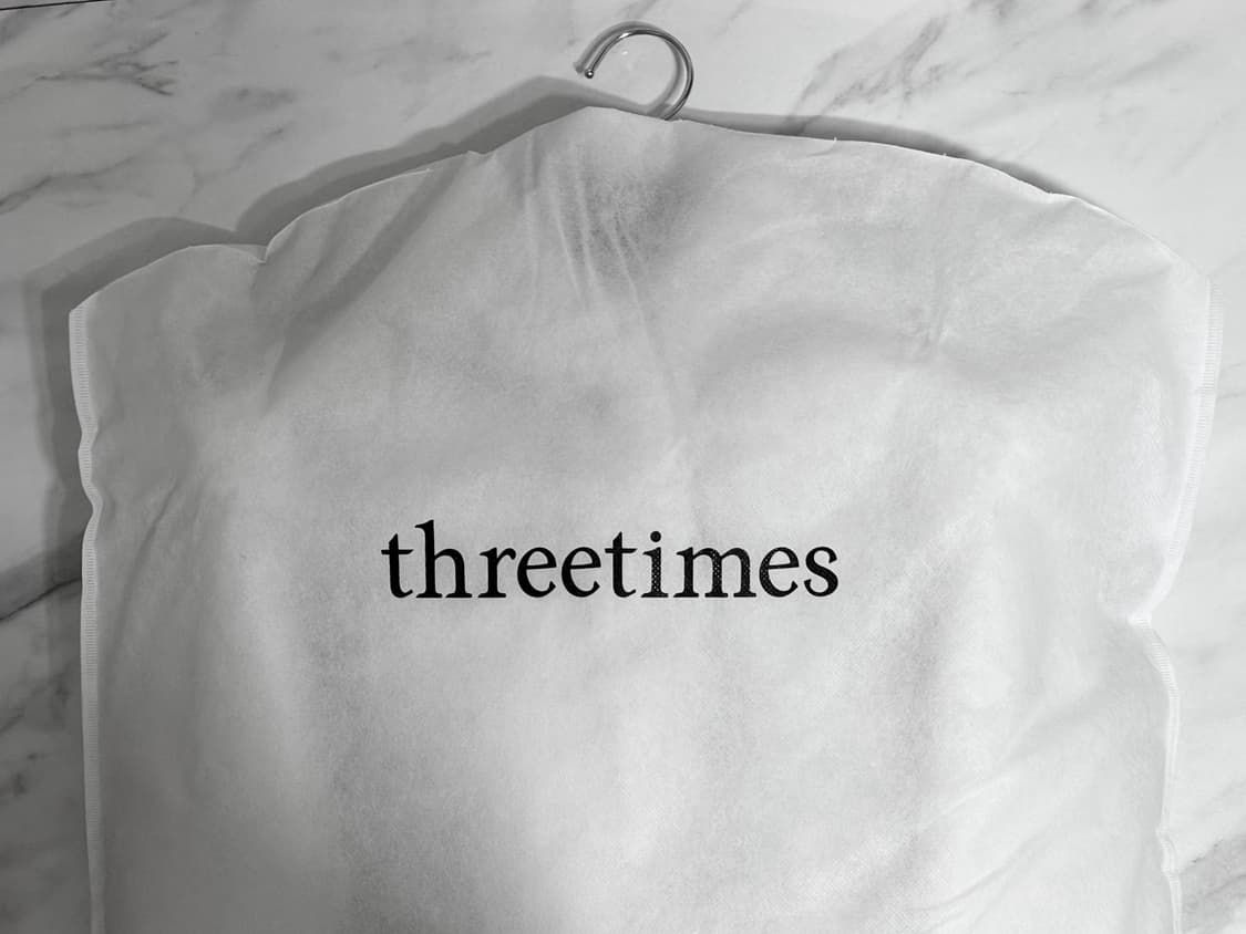 쓰리타임즈 - 베이비 후디 퍼 코트 아이보리 상품이미지6