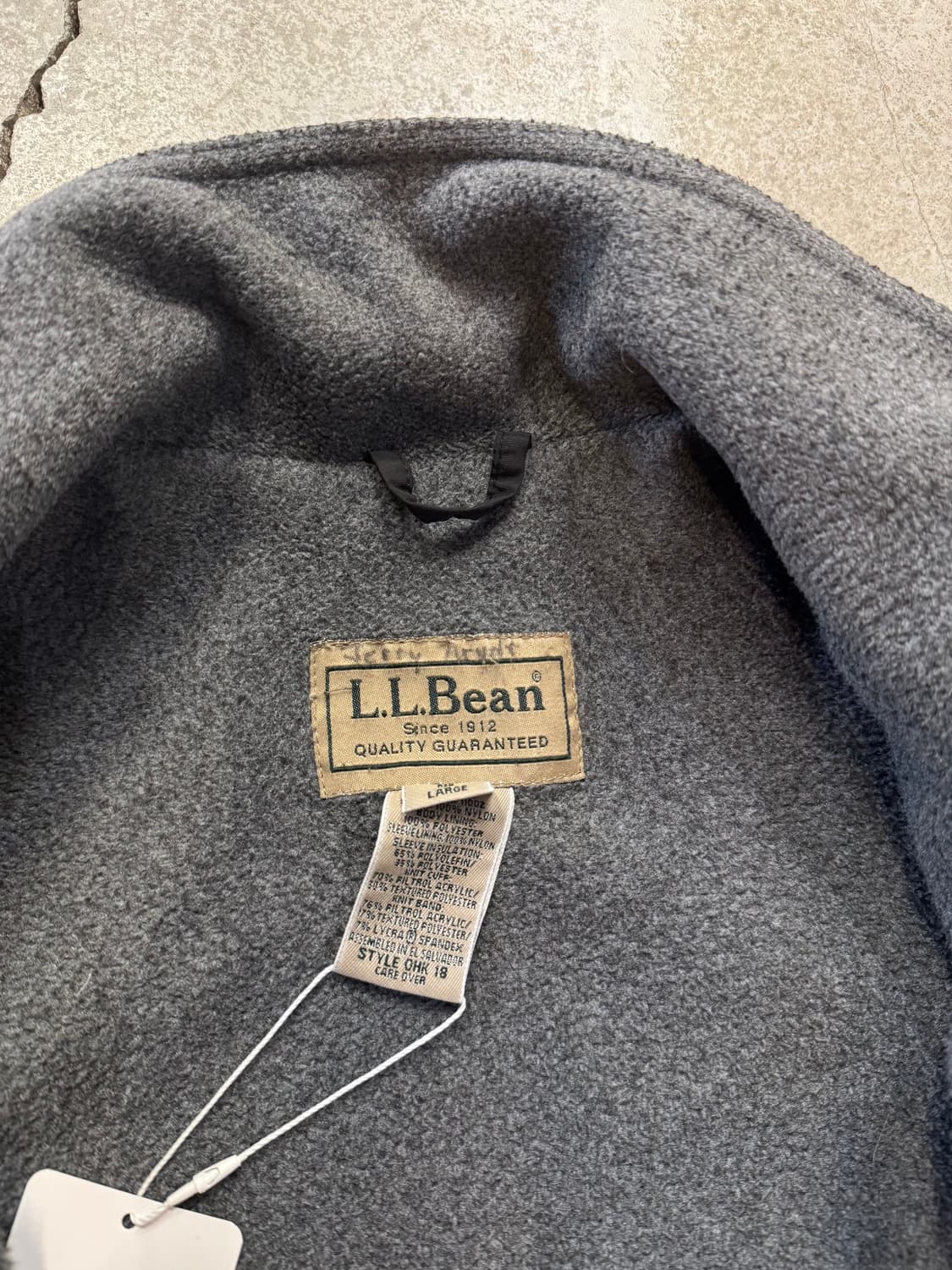 00s 엘엘빈 웜업 자켓 상품이미지3