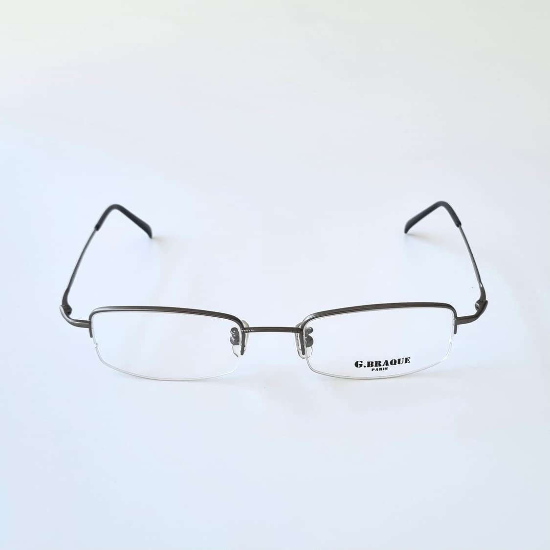 데드스탁 지적인 무드의 하프 프레임 안경테 631 상품이미지2