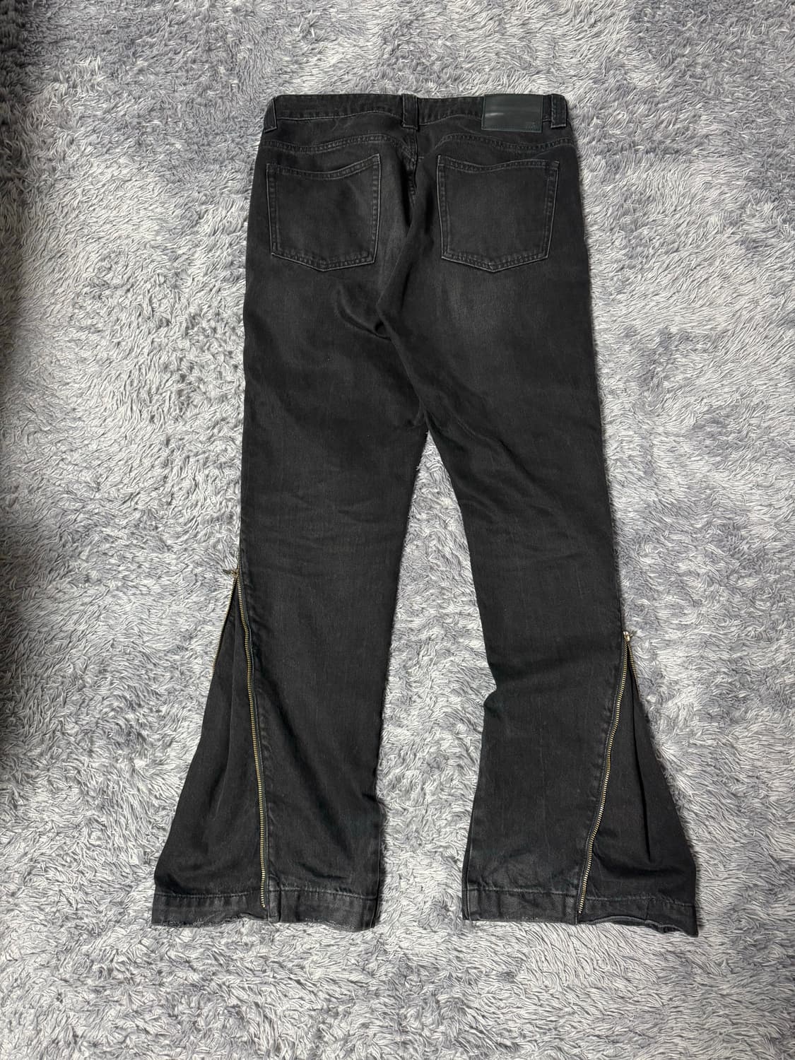 릭오웬스st 사이드지퍼 부츠컷 팬츠 상품이미지1