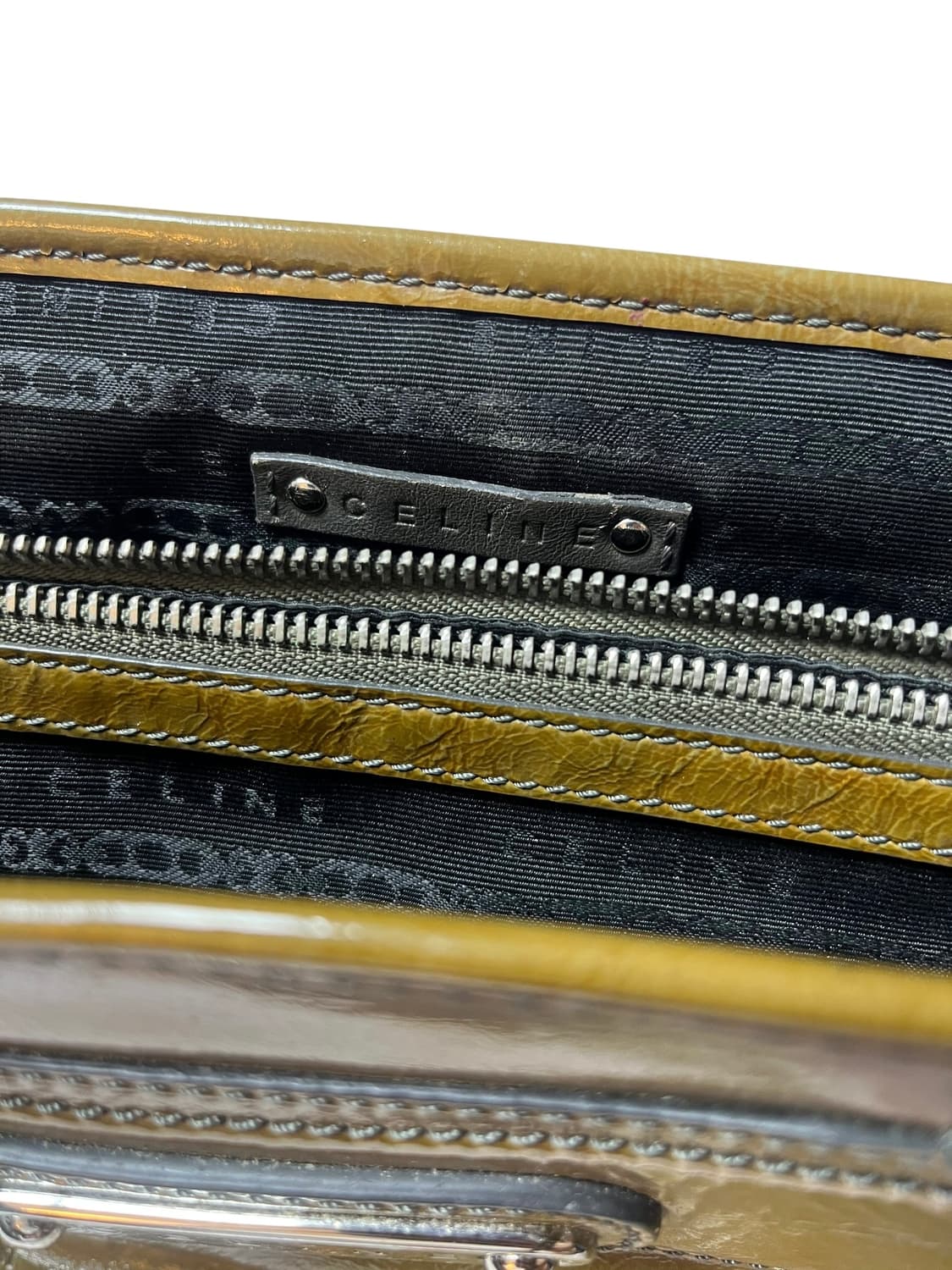 셀린느 빈티지 레더 가죽 부기백  상품이미지5