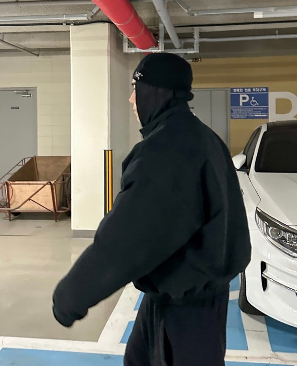 [OS]논노드 몰스킨 봄버 블랙 상품이미지3