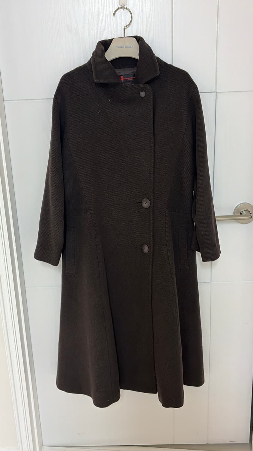 히로코코시노 울 캐시미어 코트 44-66 상품이미지8