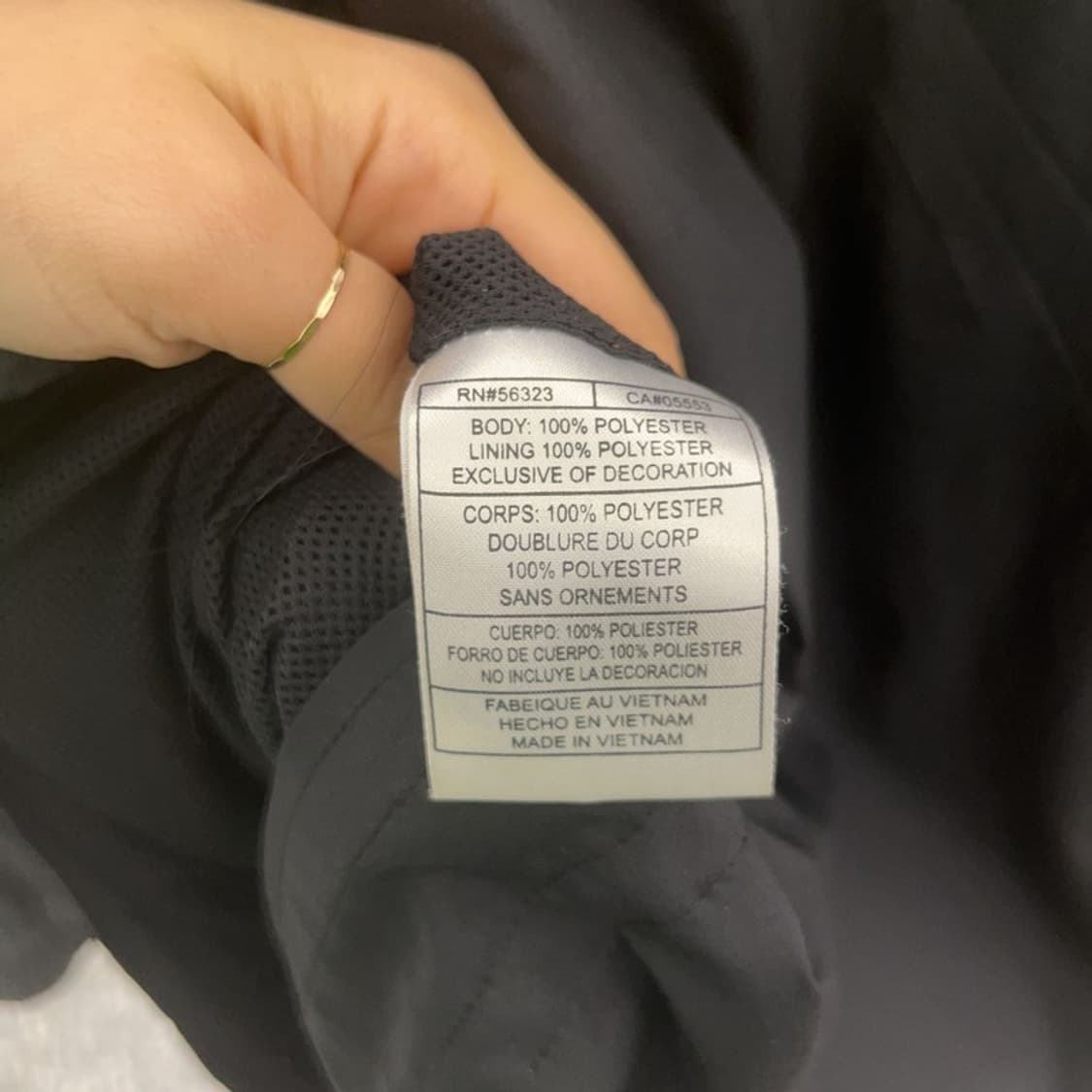 나이키 올드스쿨 레트로 클럽 로고 바람막이 웜업 자켓 L C07496 상품이미지6