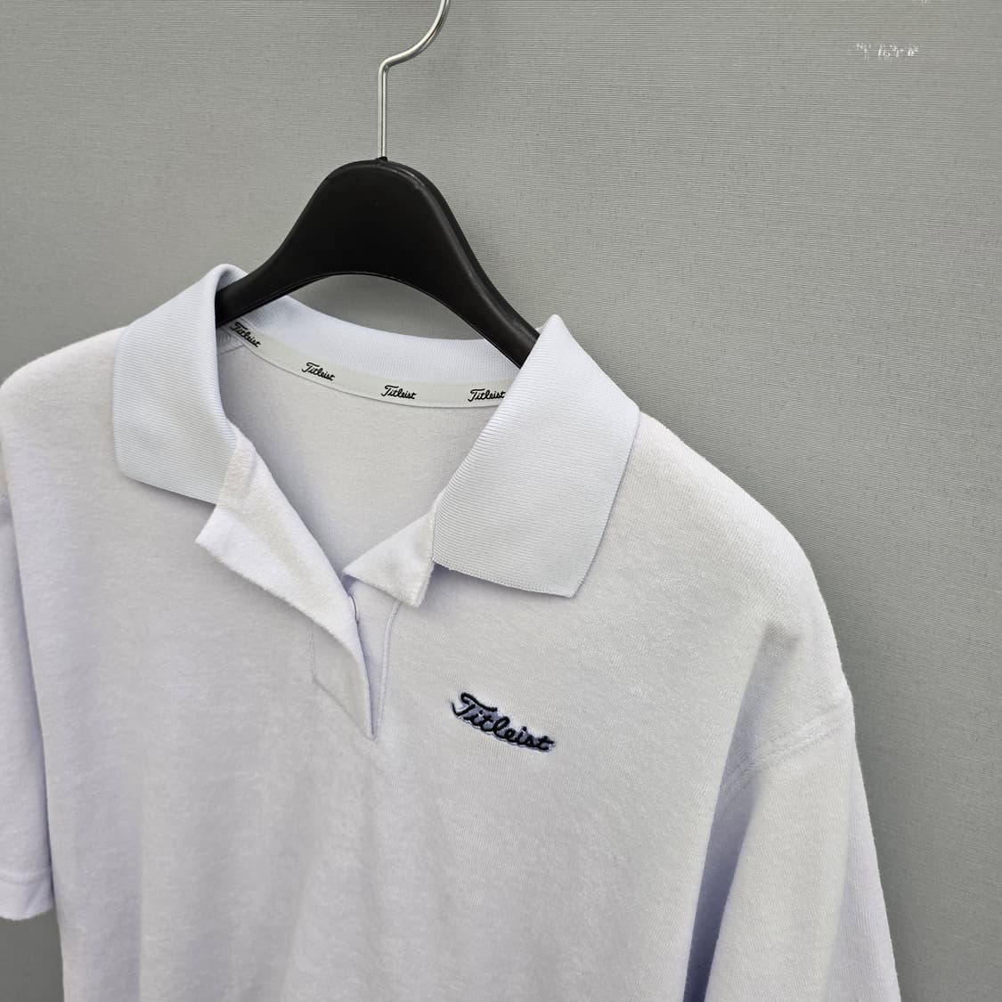 타이틀리스트 반팔 카라 티셔츠 하늘색 상품이미지2