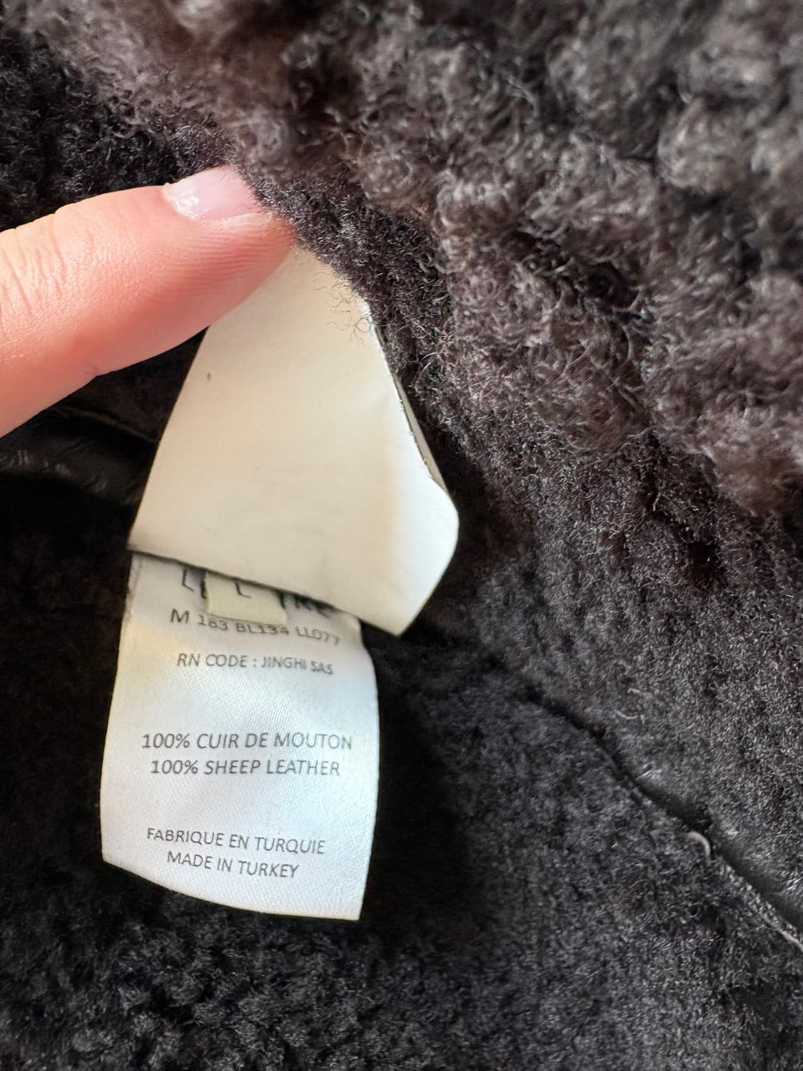 르메르 18-19fw 시어링 무스탕 / L 상품이미지8