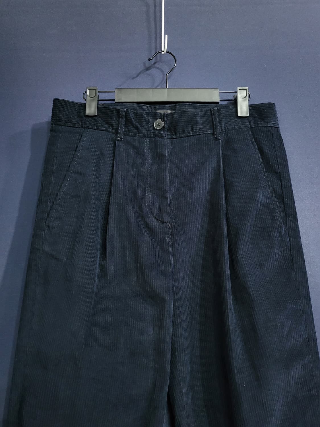 코스 코듀로이 핀턱 팬츠 상품이미지2