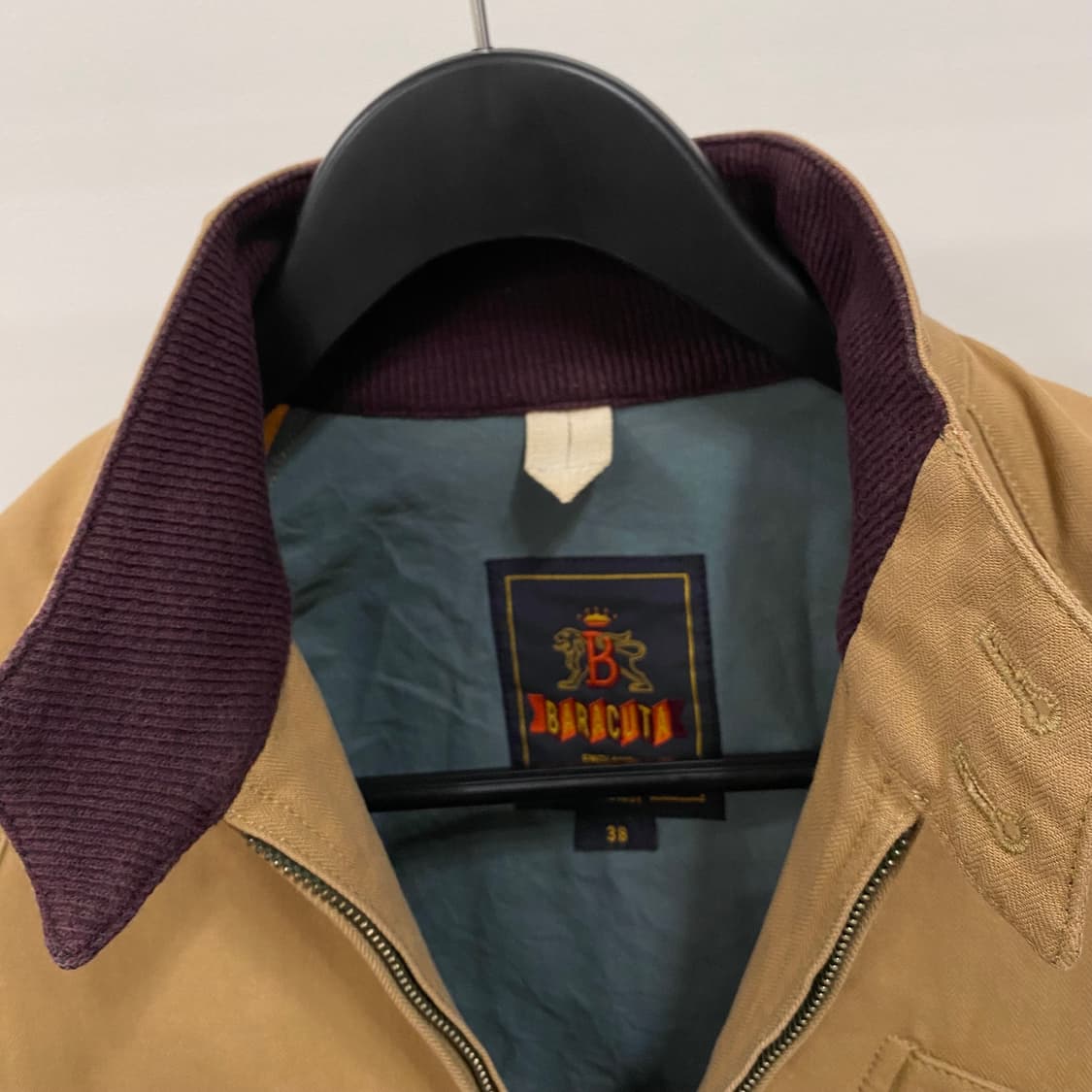 바라쿠타 G9 밀리터리 헤링본 코튼 해링턴 자켓 매장판 상품이미지5