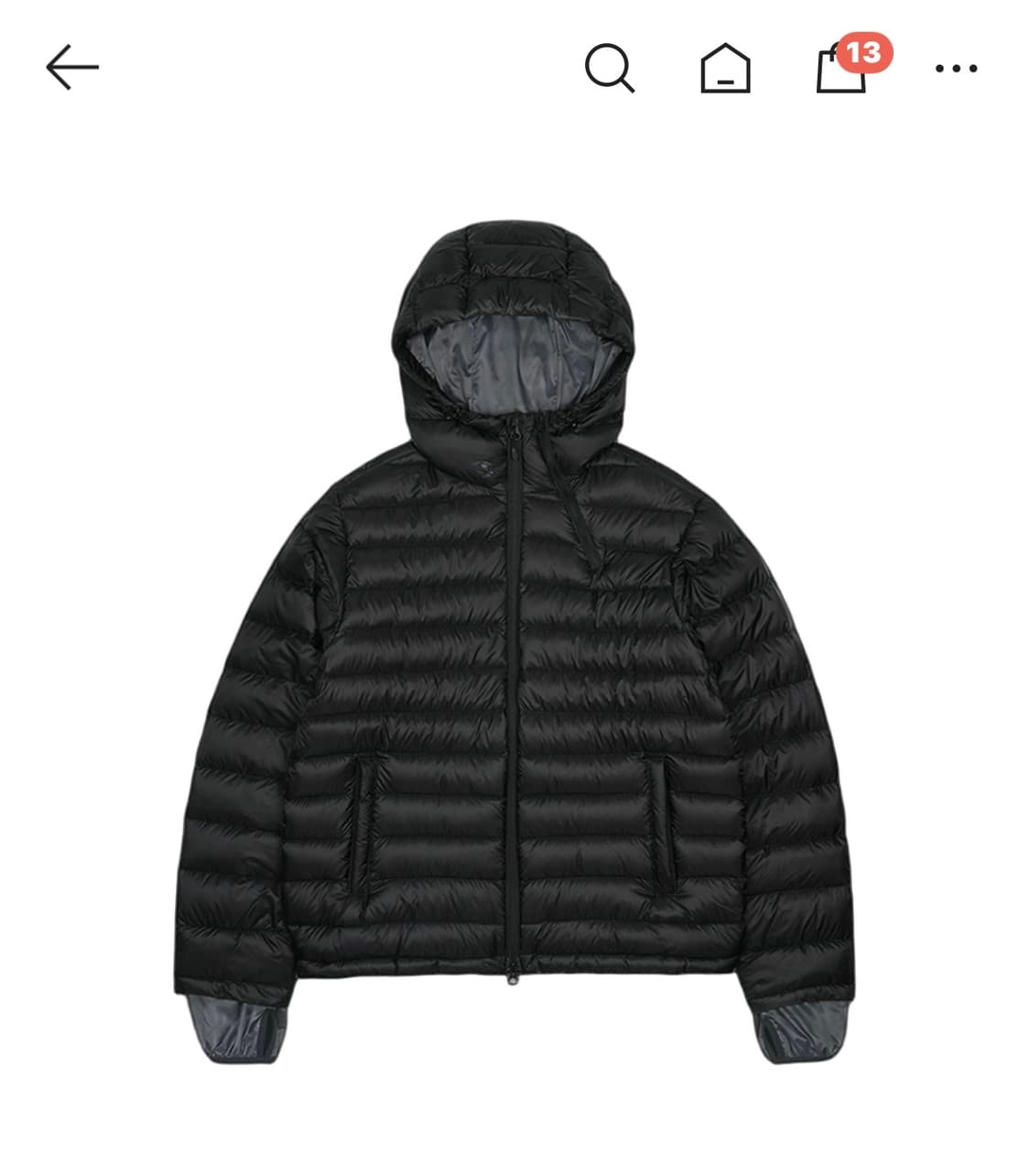 산산기어 서픽스 푸퍼자켓 블랙 25FW 상품이미지1