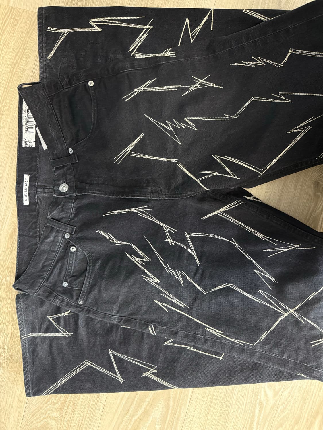 30 아워레가시 지그재그 팬츠 상품이미지1