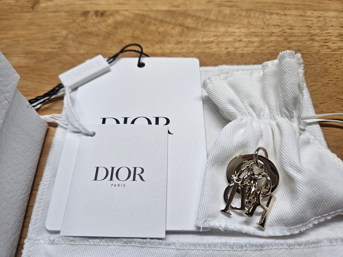 디올 아코디언 카드지갑(블랙) 상품이미지5