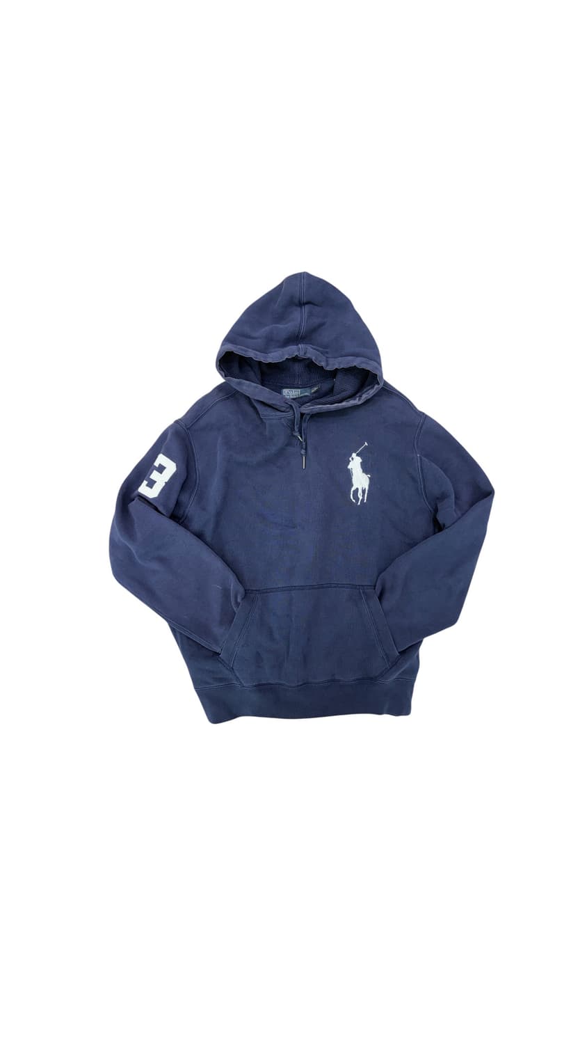 폴로 랄프로렌 네이비&화이트 넘버3 빅포니 후드 상품이미지1