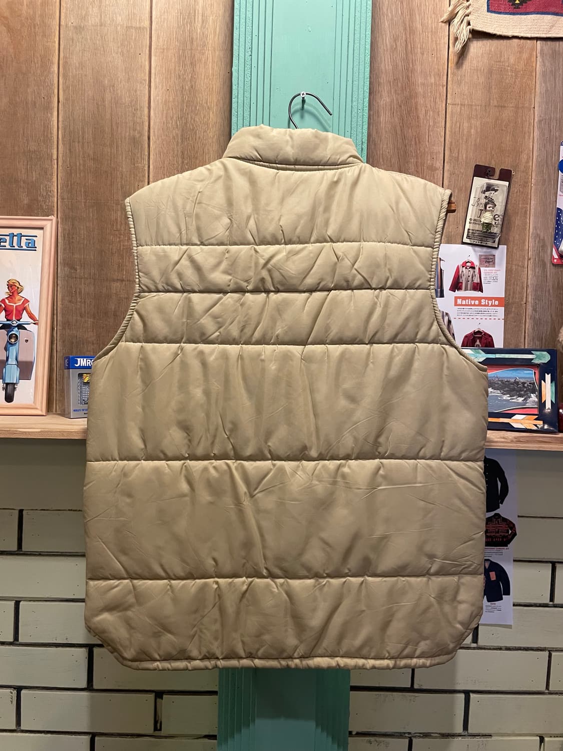 Classic Corduroy Collar Padded Vest 상품이미지8